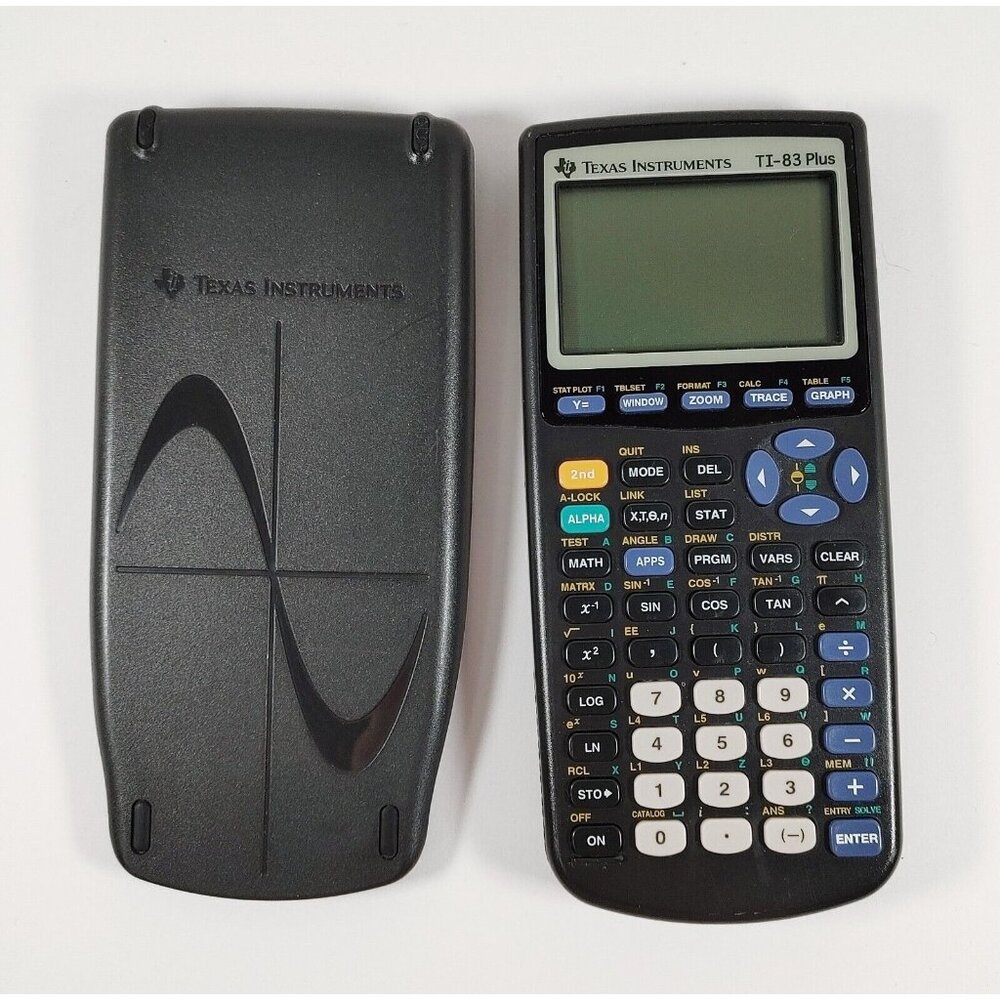 Texas Instruments TI-83 Plus Graphing Calculator Black - For Parts or Repair